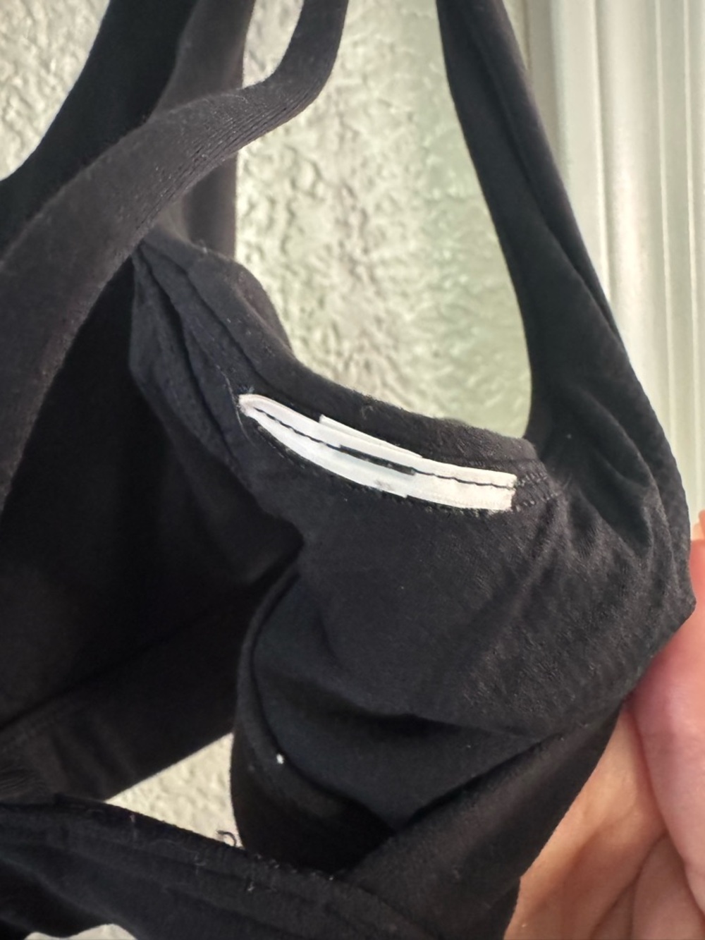Athleta Exhale Double-Strap Sports Bra - Black - Picture 5 of 7